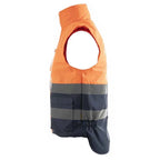 Colete acolchado de alta visibilidad combinado ORION HV (1 UNIDAD)