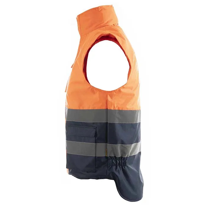 Colete acolchado de alta visibilidad combinado ORION HV (1 UNIDAD)