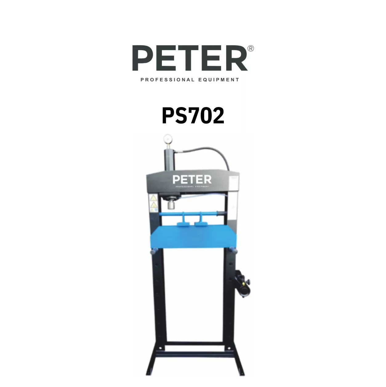 Prensa hidráulica com piston móvel - 25 TON