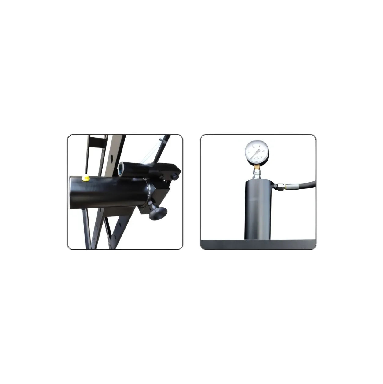 Prensa hidráulica com piston móvel - 35 TON