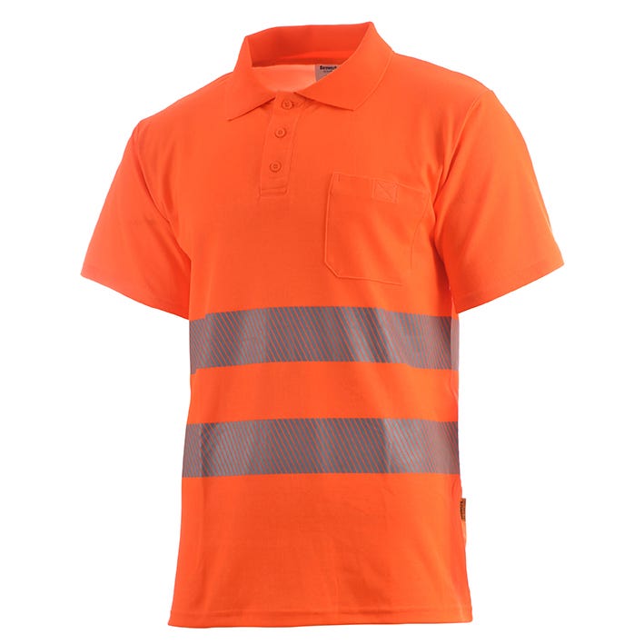 POLO RAIN HV ORANGE (1 UNIDAD)
