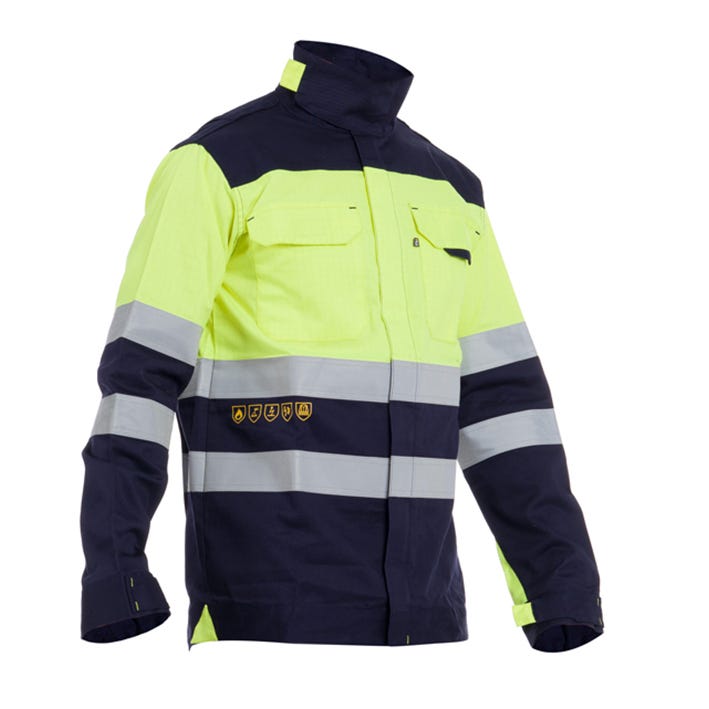 Casaco RIDE FR HV JACKET YELLOW/NAVY (1 UNIDAD)