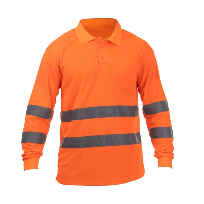 POLO RIVER HV ORANGE (1 UNIDAD)