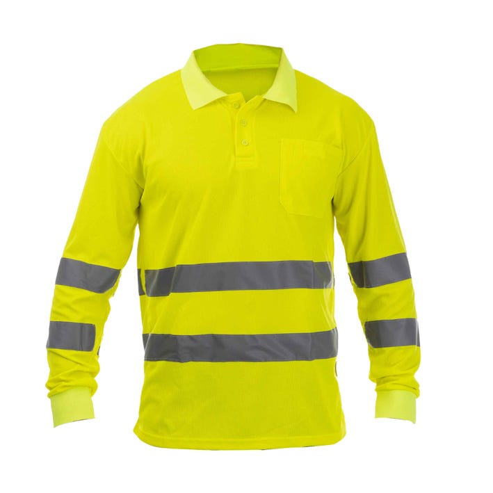 POLO RIVER HV  YELLOW (1 UNIDAD)