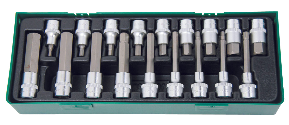 Tabuleiro c/18 bits hex. de 1/2"