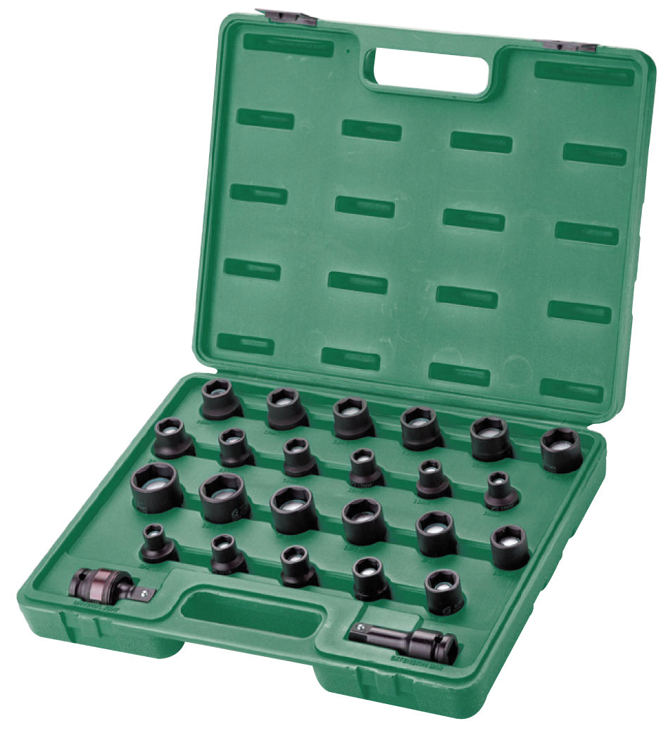 Jogo 25 Chaves Impacto Magnéticas 1/2"