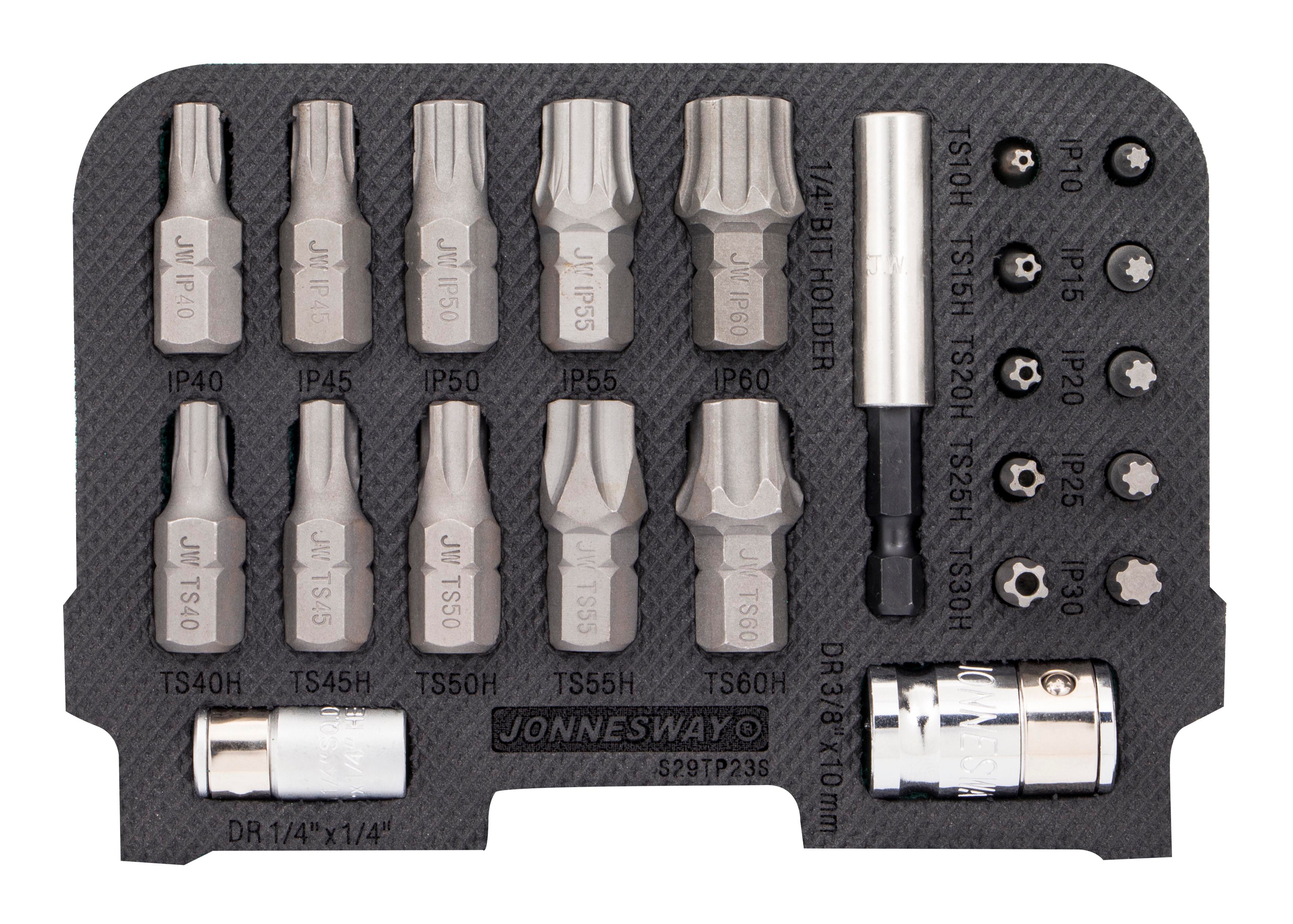 Jogo 23 bits Torx Plus