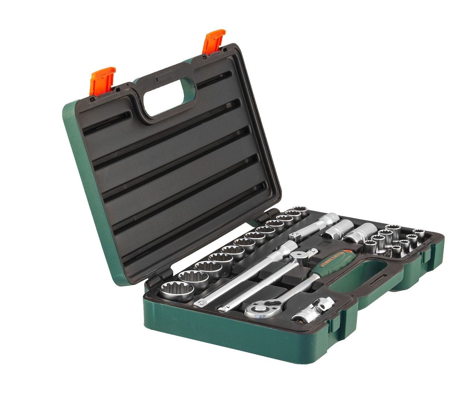 Jogo 27 pcs Super tech c/Roquete 1/2"
