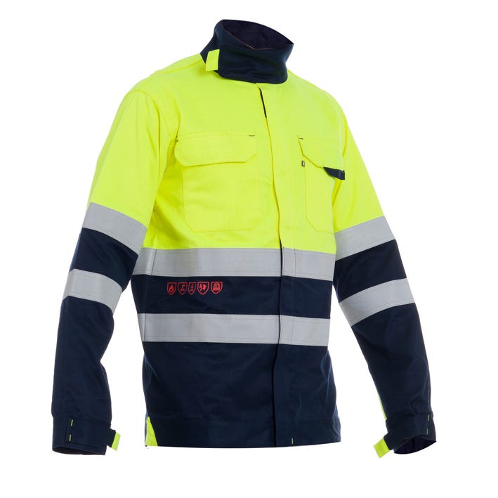 Casaco STRING PM HV JACKET YELLOW/NAVY (1 UNIDAD)