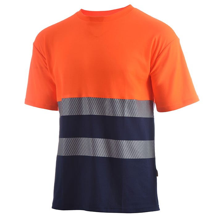 CAMISETA SUGAR HV ORANGE/NAVY (1 UNIDAD)