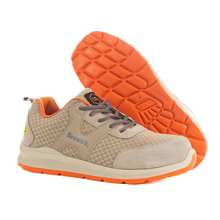 Calçado de Segurança SURYA S3S BEIGE (1 PAR)