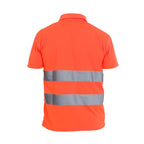 Polo de manga curta de alta visibilidade unicolor TAIL HV (1 UNIDAD)