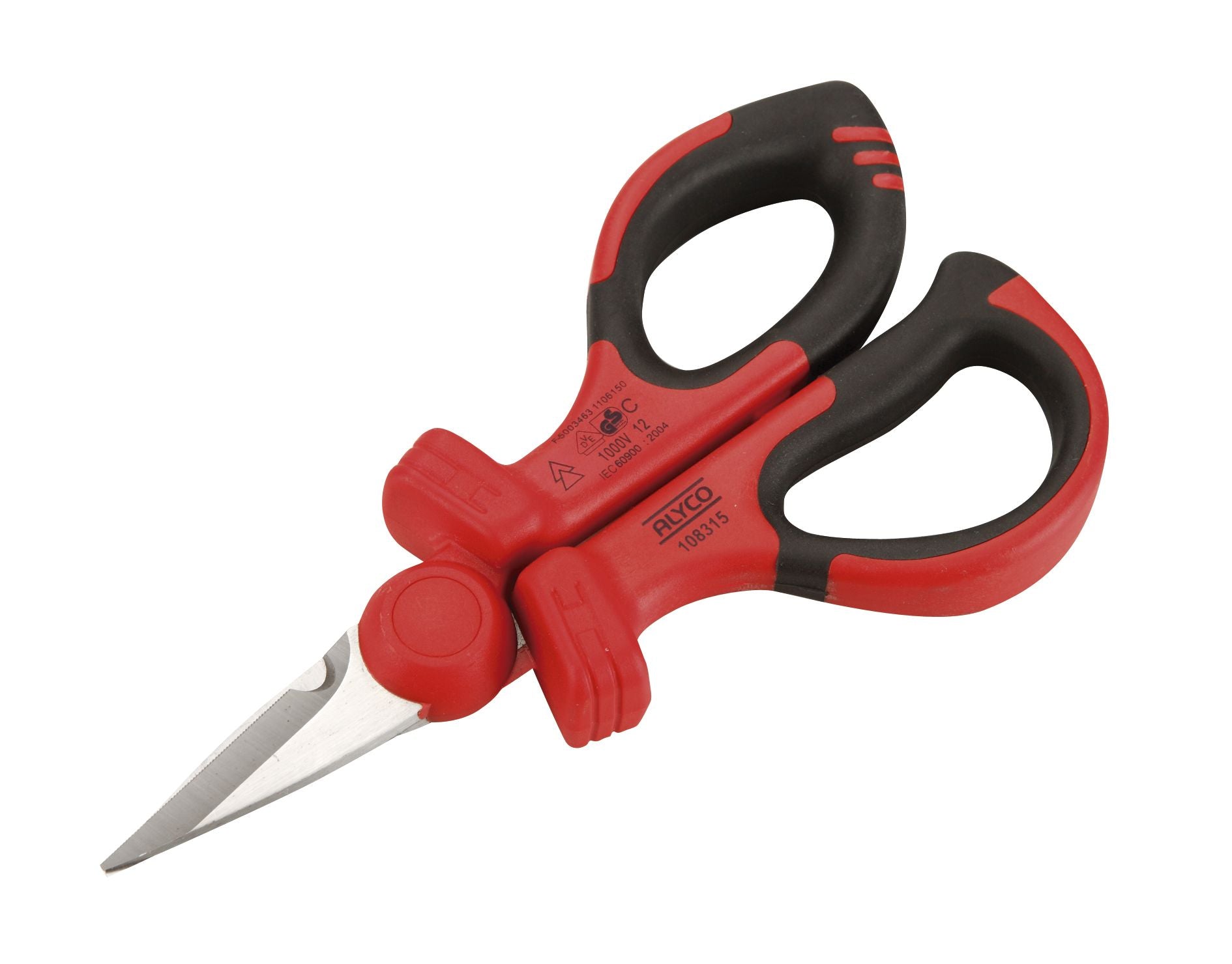 TESOURA ELETRICISTA ISOLADA VDE 165MM (SKU 108315)