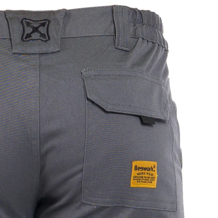 Calça elástica TRACK GREY (1 UNIDAD)