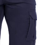 Calça elástica TRACK NAVY (1 UNIDAD)