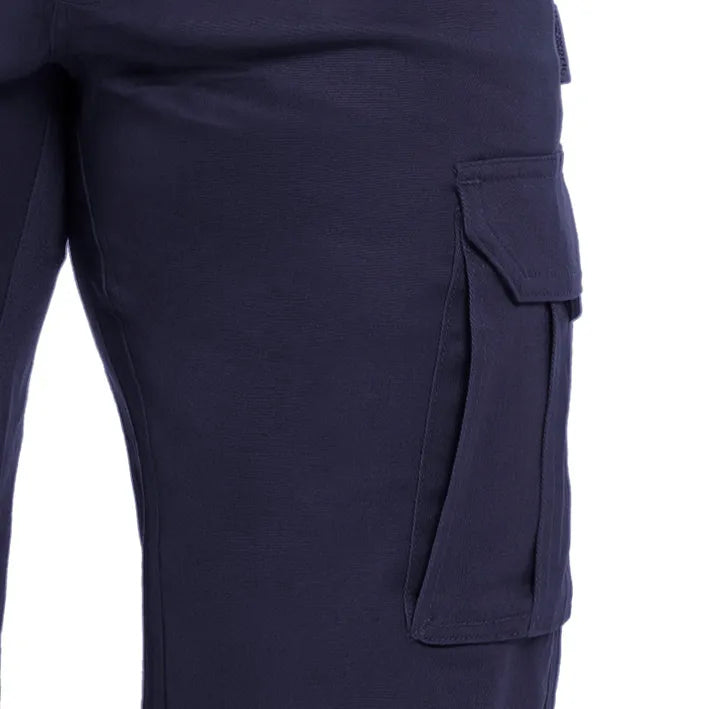 Calça elástica TRACK NAVY (1 UNIDAD)