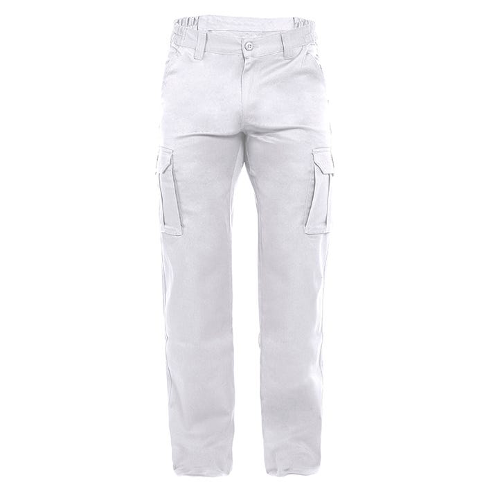 Calça elásticaTRACK WHITE (1 UNIDAD)