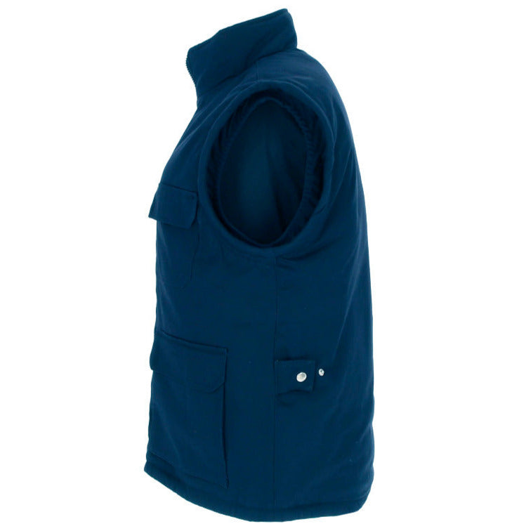 Colete multibolsos acolchoado