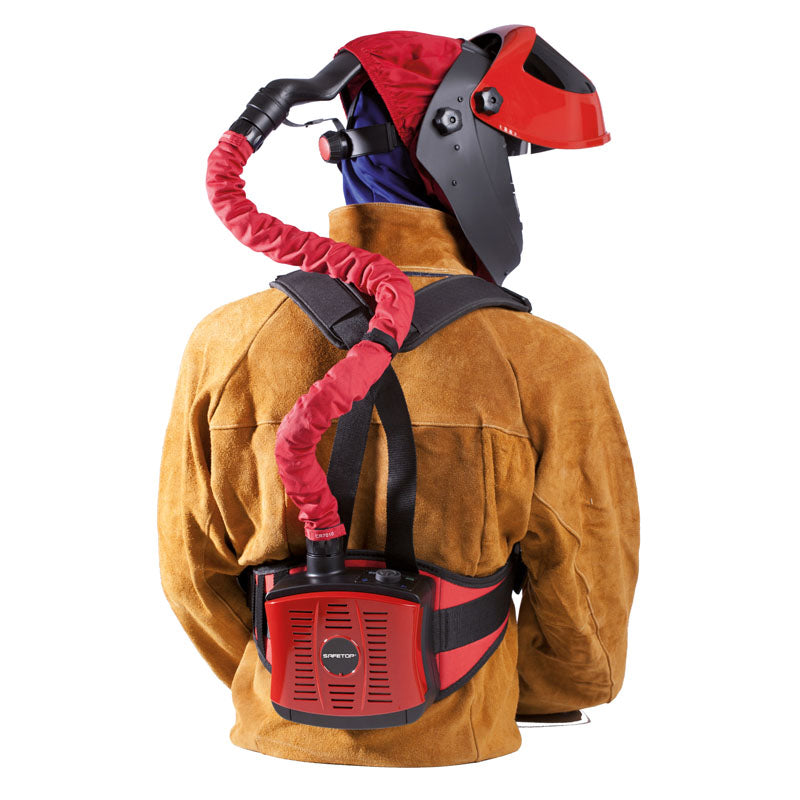 AIRSHELL TH3, Respirador PAPR com Escudo de Soldagem Automática