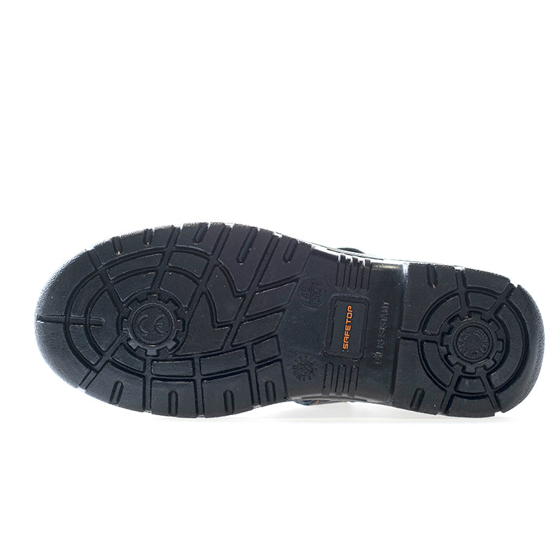 AMIO, bota S3, velcro e cadarços internos soldados