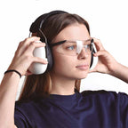 ARGO, óculos universais antiembaçantes transparentes, 1F (12 Unidades)