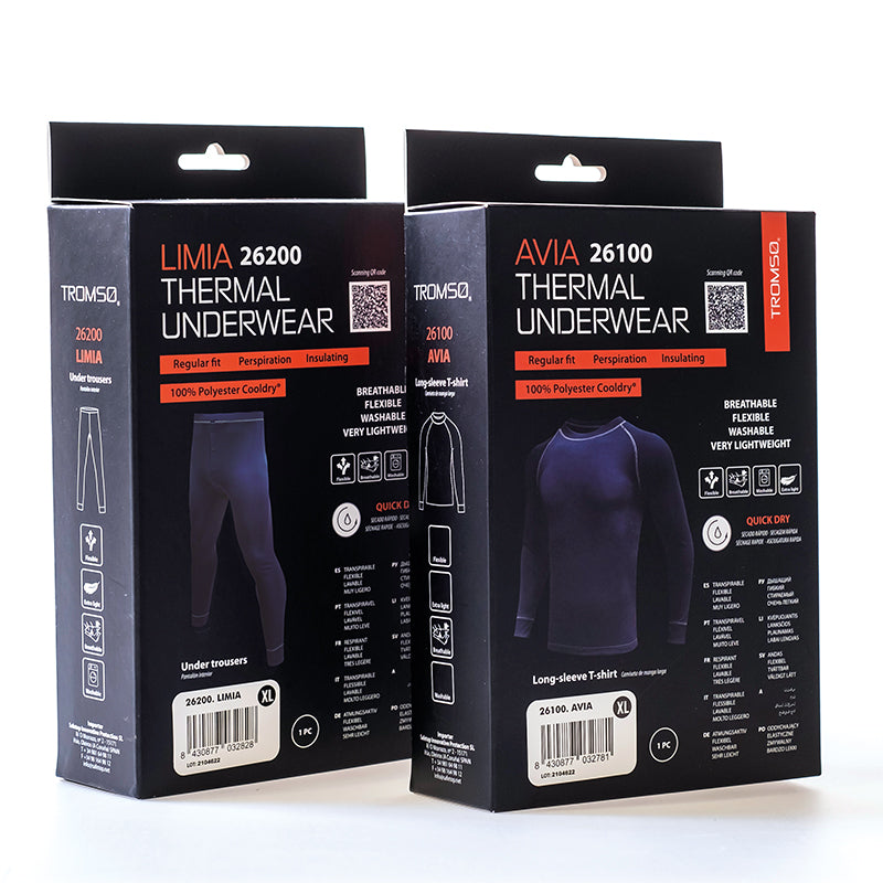 AVIA, camisa térmica QuickDry azul marinho