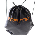 Bolsa de transporte de equipamentos de nylon preta 370 x 320 mm