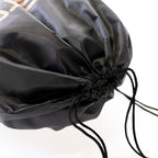 Bolsa de transporte de equipamentos de nylon preta 370 x 320 mm