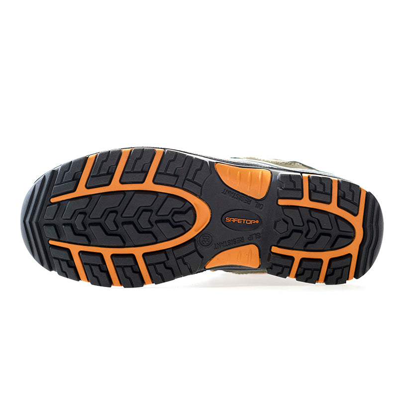 Bota CANCIO, S3 HRO 300ºC em nobuck cáqui