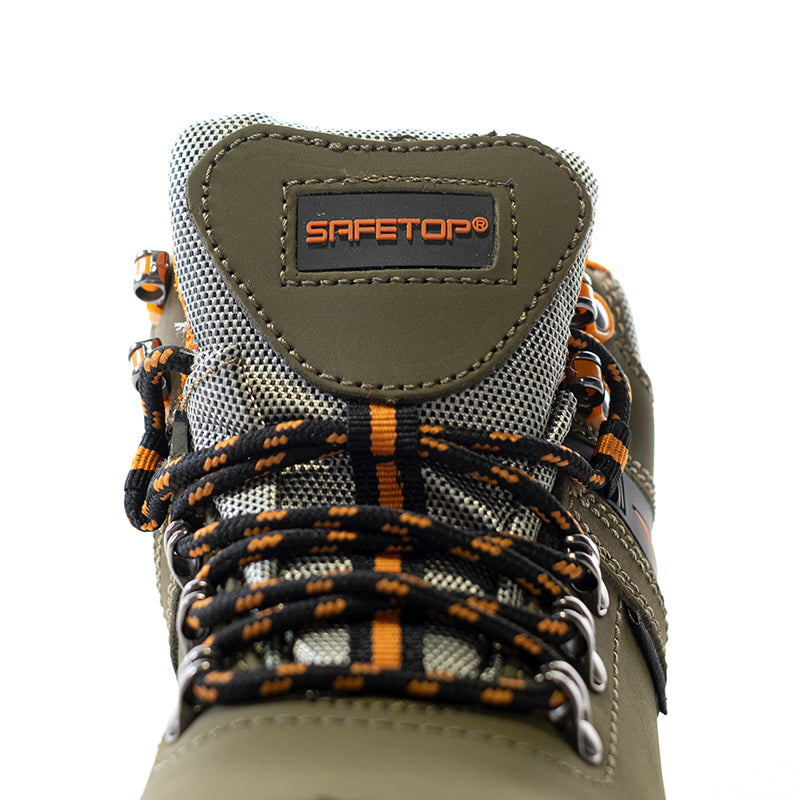 Bota CANCIO, S3 HRO 300ºC em nobuck cáqui