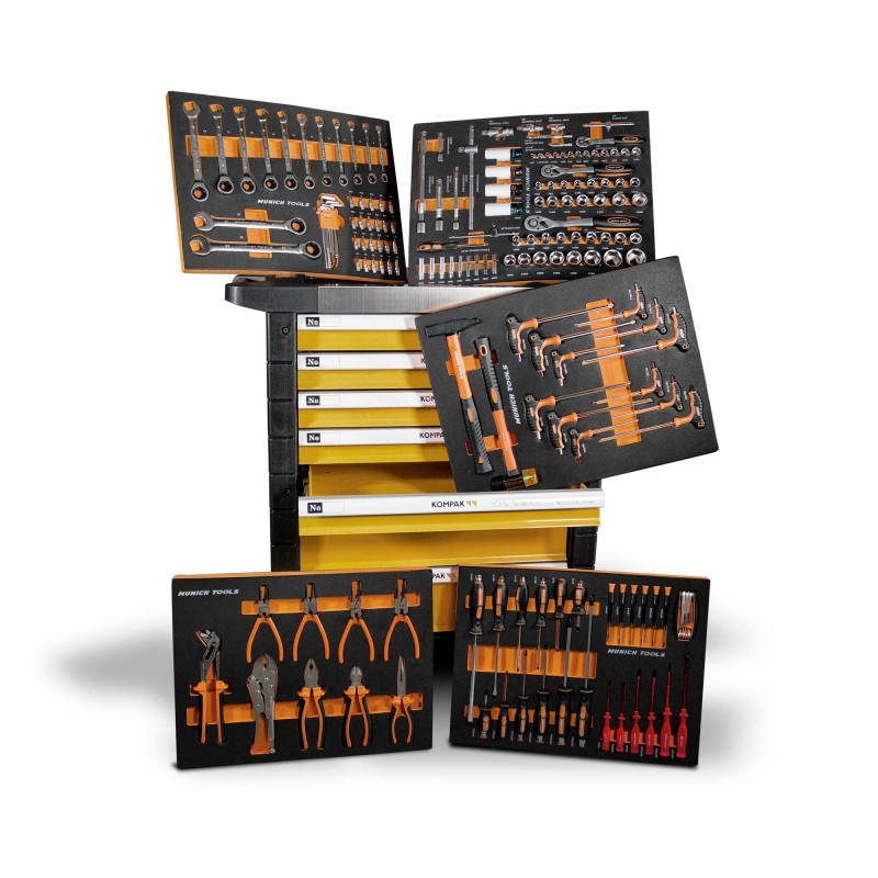 Carrinho para 173 ferramentas LZ02 KOMPAK (KP-LZ02)