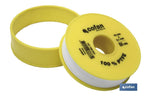 Rolo PTFE de 19mm x 0,10mm