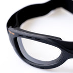 CENCOM, óculos estilo aviador ventilados, ocular transparente 1F (12 Unidades)