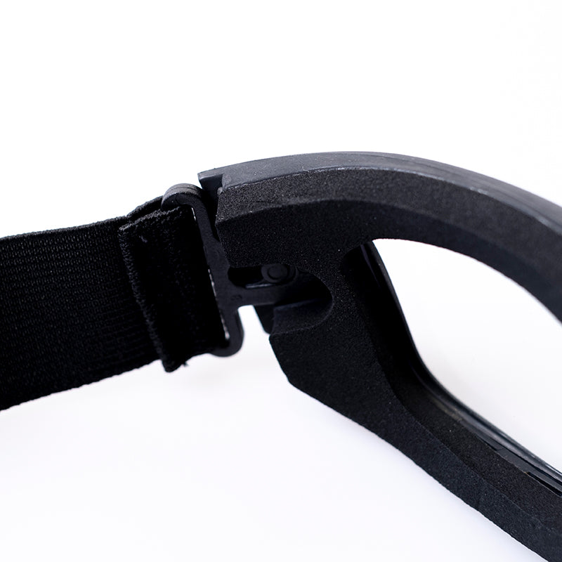 CENCOM, óculos estilo aviador ventilados, ocular transparente 1F (12 Unidades)