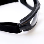 CENCOM, óculos estilo aviador ventilados, ocular transparente 1F (12 Unidades)