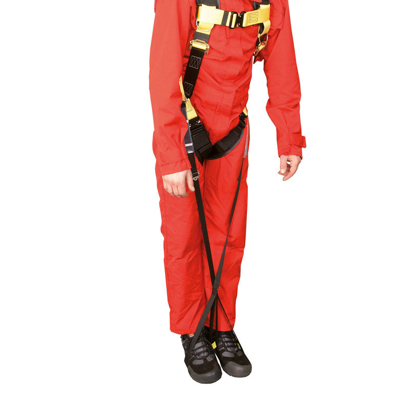 Pedal de arnês, para prevenir traumas de suspensão