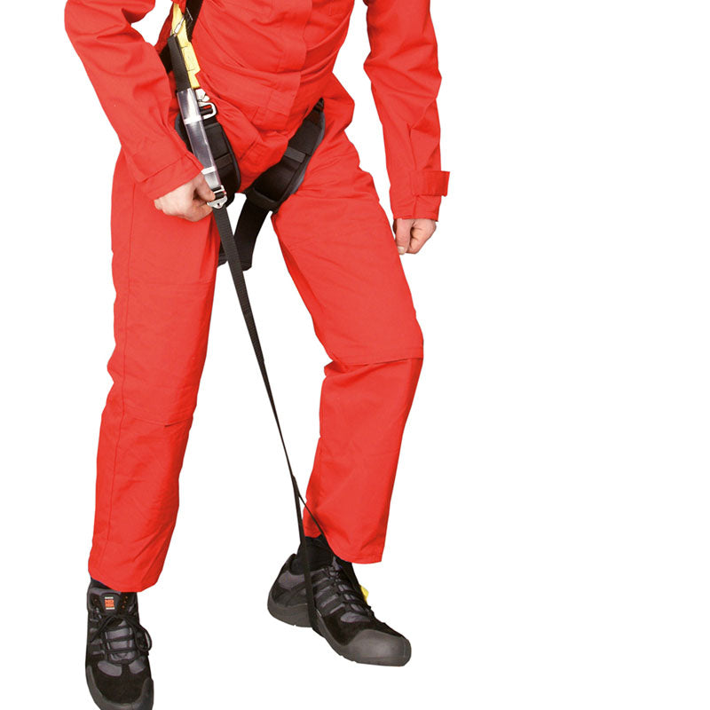 Pedal de arnês, para prevenir traumas de suspensão