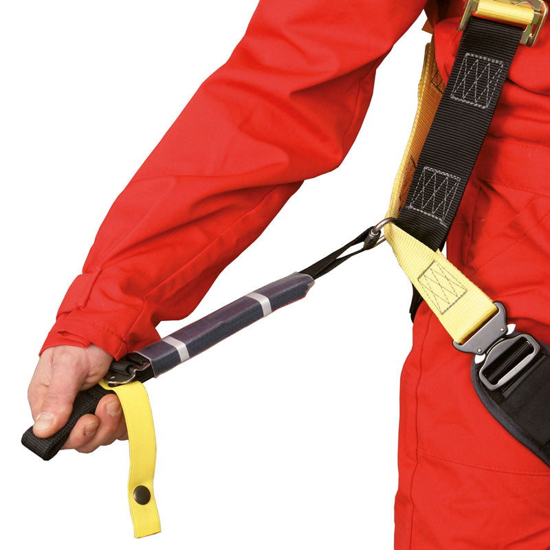 Pedal de arnês, para prevenir traumas de suspensão