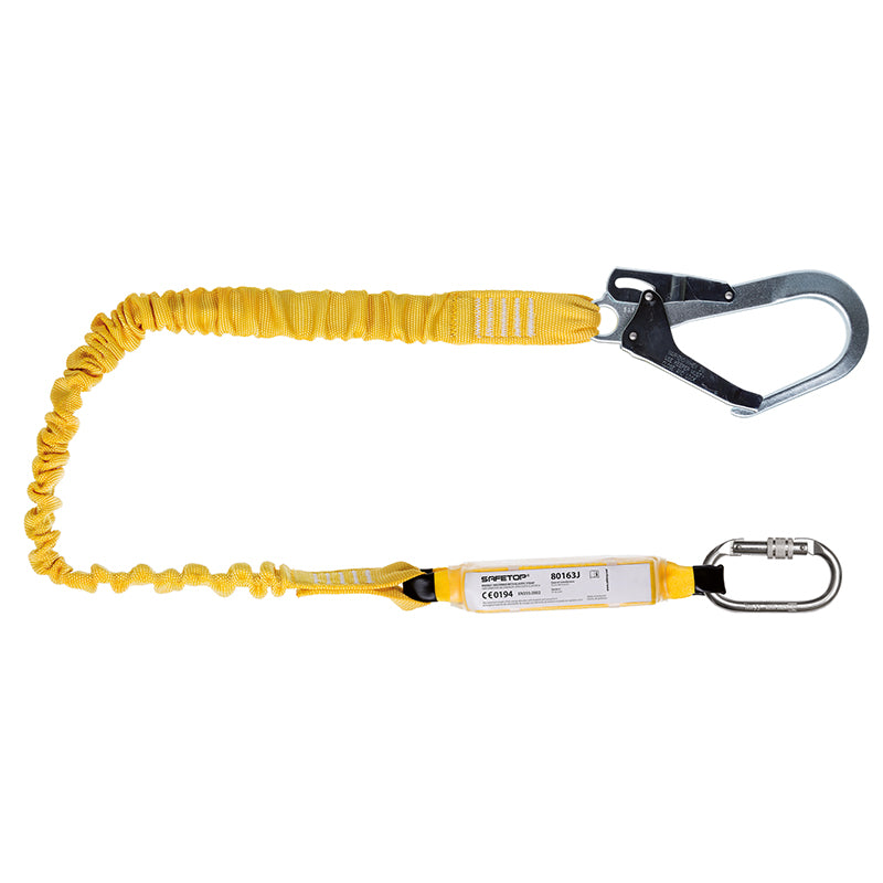 CINTO ELÁSTICO 1,8 m, com absorvedor e mosquetões