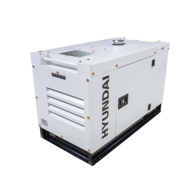 Gerador a diesel insonorizado Hyundai Pro Series DHY10000SE-T, 10,6 kVA, 400 V (HY-DHY10000SE-T)