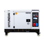 Gerador a diesel insonorizado Hyundai Pro Series DHY10000SE-T, 10,6 kVA, 400 V (HY-DHY10000SE-T)