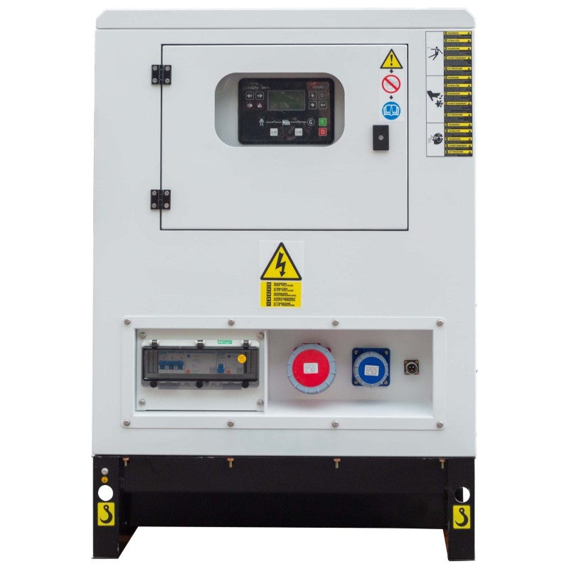 Grupo gerador trifásico à prova de som DHY14KSE de 14 kVA (HY-DHY14KSE)