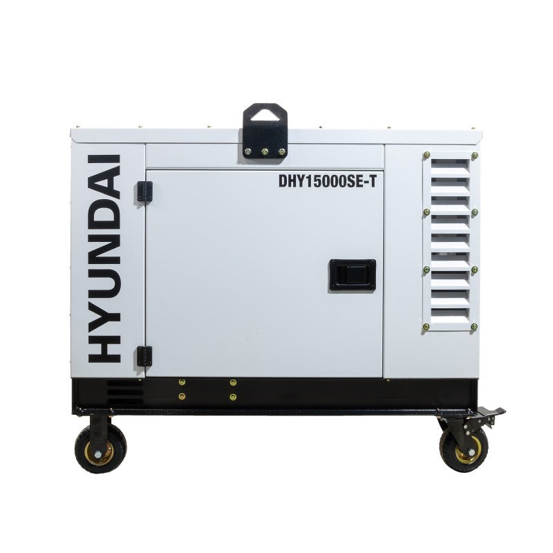 Gerador Diesel Elétrico Insonorizado DHY15000SE-T com Potência Máxima de 12Kw/15KVA (HY-DHY15000SE-T)