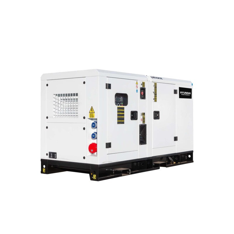 Grupo gerador insonorizado DHY45KSE (trifásico) com potência máxima de 44 kW. (HY-DHY45KSE)