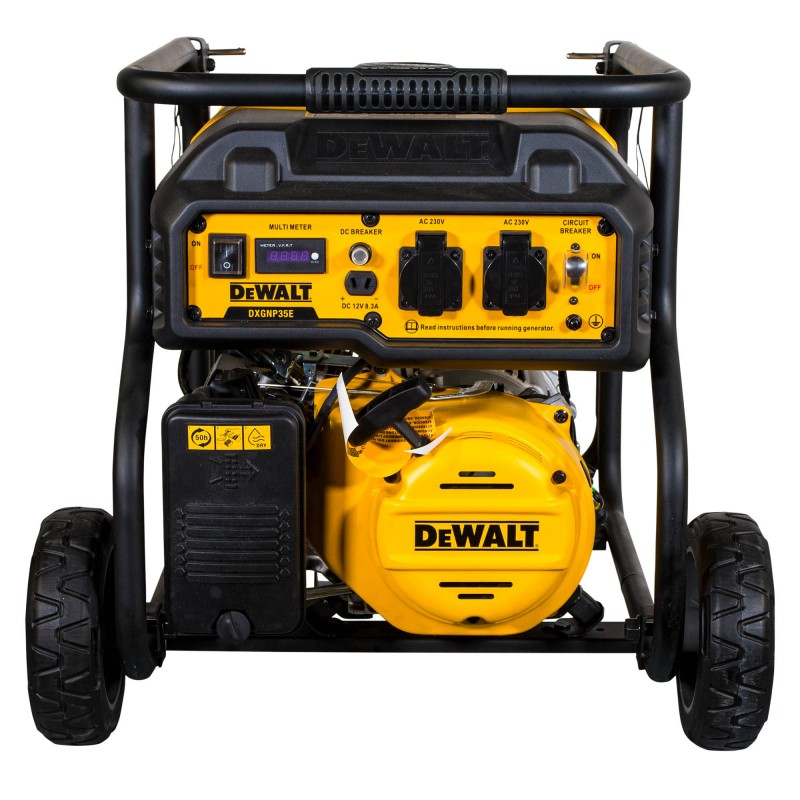 Gerador a gasolina monofásico Dewalt DXGNP35E de 3,5 kW (DW-DXGNP35E)