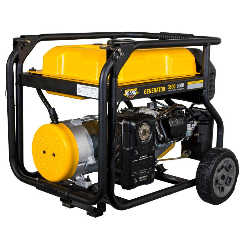 Gerador a gasolina monofásico Dewalt DXGNP35E de 3,5 kW (DW-DXGNP35E)