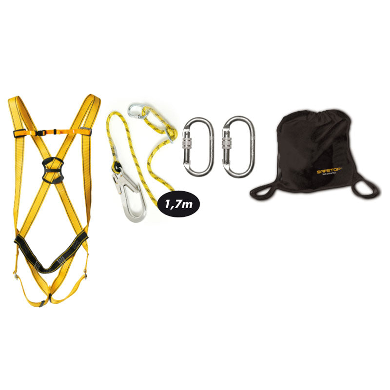 ELBRUS 50 R-PLUS, kit com arnês ajustável 80050+80108+80124