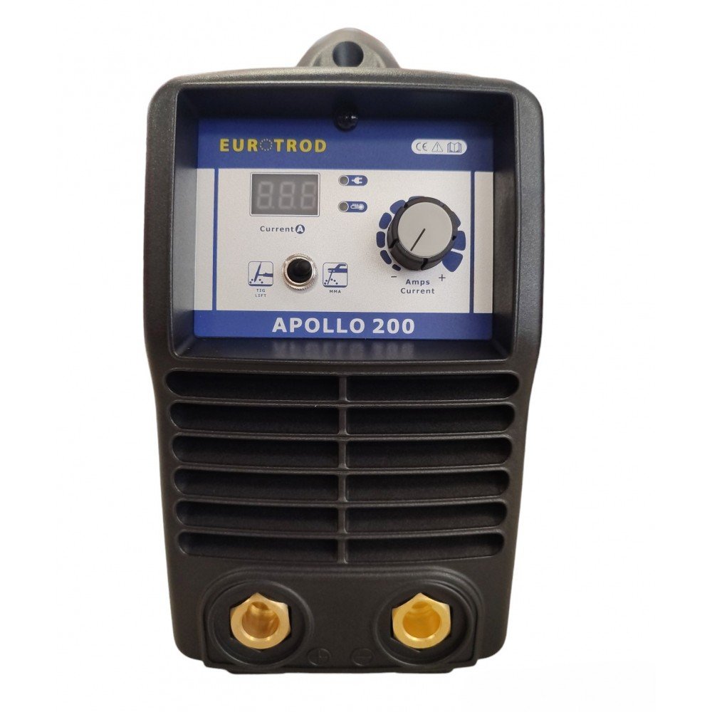 Eurotrod Apollo II 200A – Inverter de Soldar Eletrodo MMA e Lift-TIG