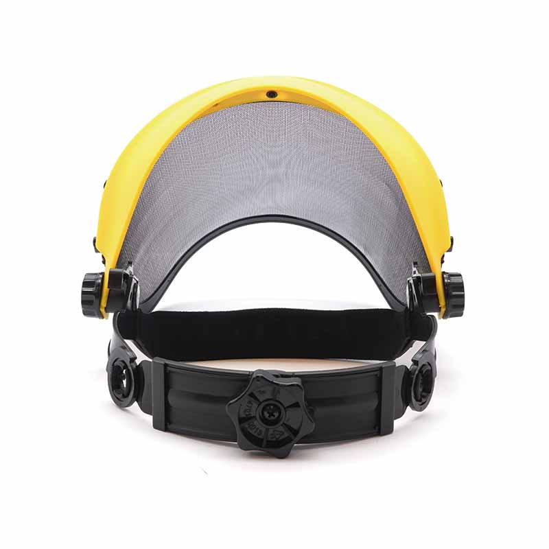 FACY METAL, protetor facial com viseira de malha de aço, 1F