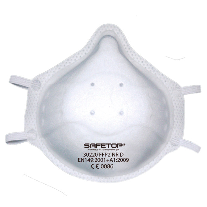 FFP2 NR D, máscara pré-formada com inserção de espuma (20 unidades)